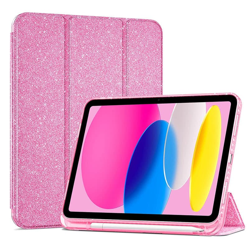iPad Air 11 Case Tablet Protective Cover 2-in-1 Tri-Fold Acrylic 10th Gen Tablet Case with Pen