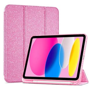 iPad Air 11 Case Tablet Protective Cover 2-in-1 Tri-Fold Acrylic 10th Gen Tablet Case with Pen Holder
