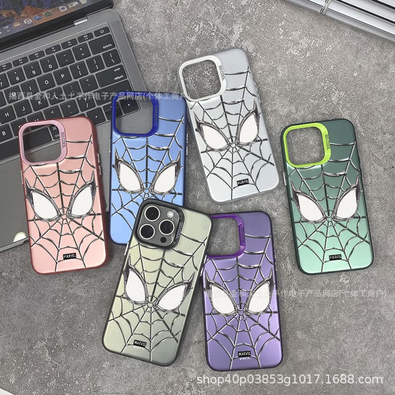 Spider-Man is suitable for iPhone 17 mobile phone case 16/15 women x new 14 cartoon iPhone 13 popular model xr/8