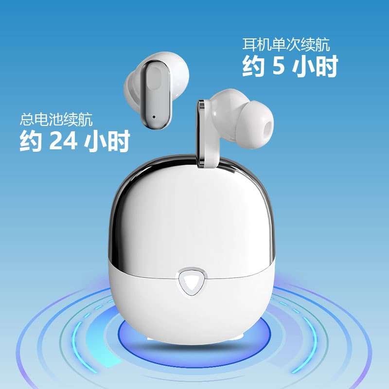 New S60 Wireless Bluetooth Earbuds In-Ear Long Battery Life Noise Cancelling Sports Mini Smart AI Translation Earphones