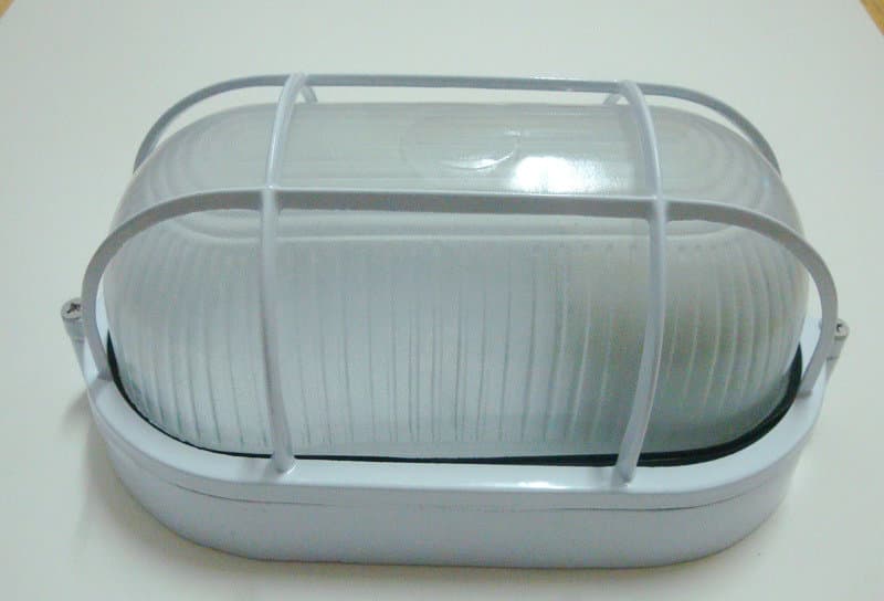 Source manufacturer outdoor moisture-proof wall light, LED grid oval glass cover waterproof wall light JH001 aluminum shell.