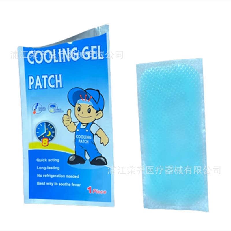 Summer Heat Relief Military Training Cooling Patch Physical Cooling Patch Disposable Single Pack Baby Fever Cooling Patch Wholesale