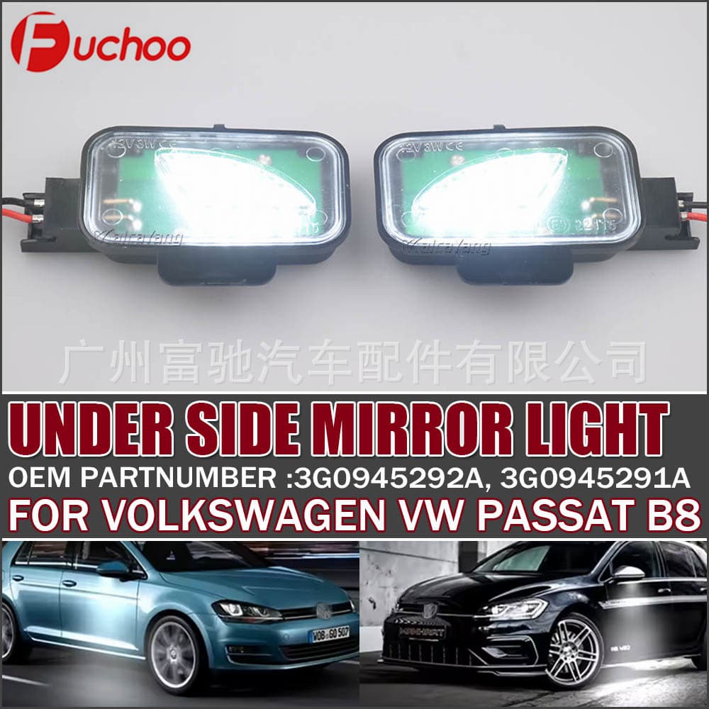 LED Mirror Puddle Light for Volkswagen Passat B8
