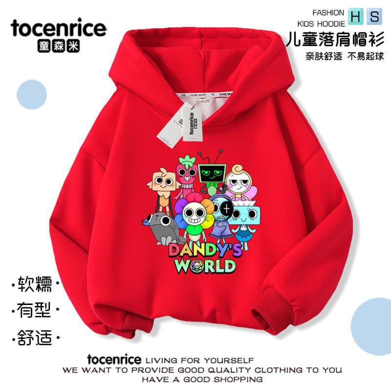 Dandy's World Kids Hoodie for Boys and Girls, Spring and Autumn Style