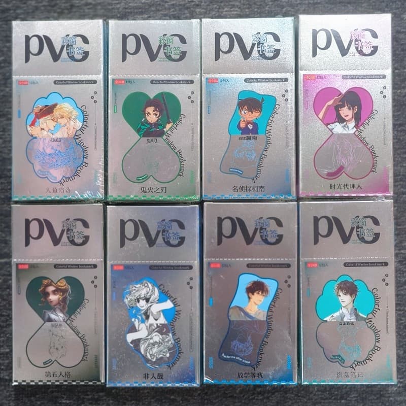Two-Dimensional Anime Star Idol Merchandise PVC Bookmark Love and Deep Space Identity V Ji Yi Kawa Blind Box 1