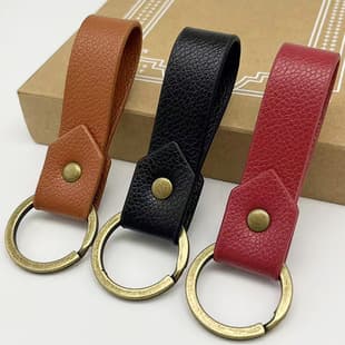 Multifunctional Car Keychain Anti-lost Key Pendant Retro Korean Style Key Ring Unisex Key Ring