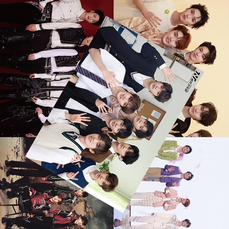 Time Youth League Poster in OPP Bag, Set of 8, Liu Yaowen, Ding Chengxin Merchandise Photo Collection Dorm Wall Stickers