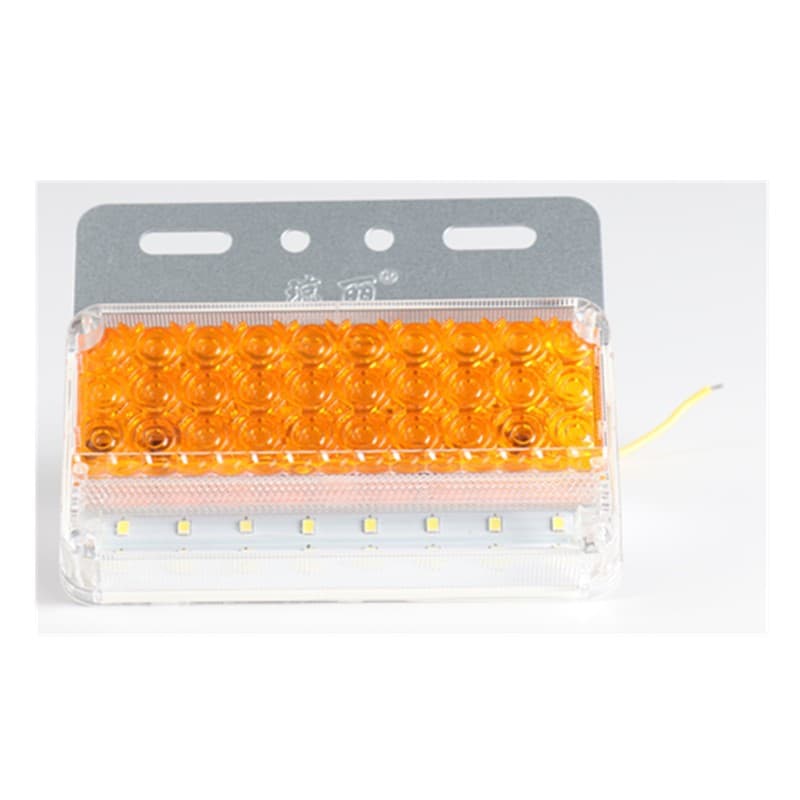 Qiongli Independent Turn Ground Edge Light 59 LEDs Red Yellow Blue Green Truck LED Edge Light Super Bright Waterproof Ground Side Light