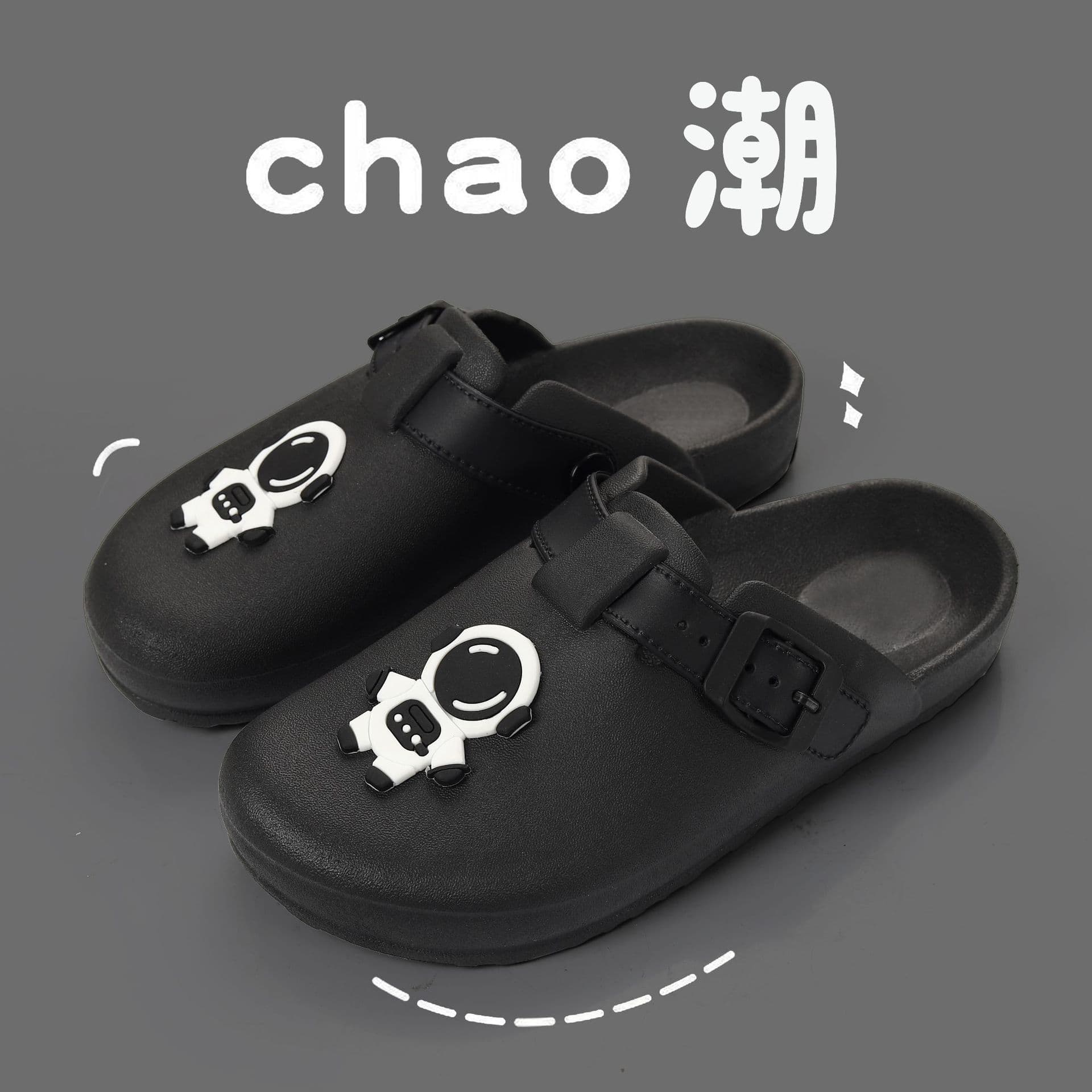 Birkenstock Slippers for Women, Fashionable and Versatile, Cute Student Couple Lazy Shoes, Soft Sole Nurse Closed-Toe Half Slippers for Men