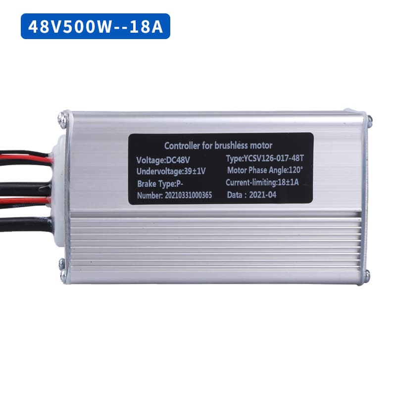 Battery bike moped sine wave controller 48V500W suitable for mountain bike modified electric accessories