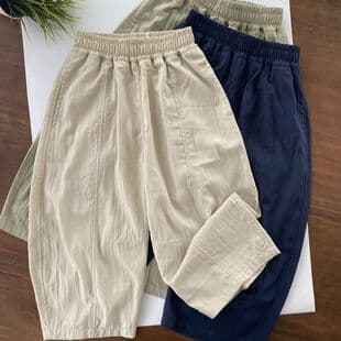 Boys' pants 2025 summer new, loose breathable children's thin casual long pants, children's mosquito-proof pants for boys