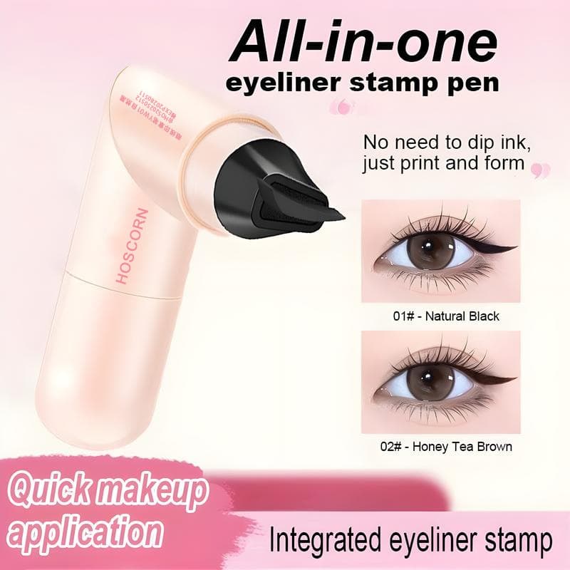 Dai Zhuang Eyeliner Stamp, Same Style, All-In-One, Long-Lasting, Waterproof, Sweat-Proof, Non-Smudging, Genuine Product for Students