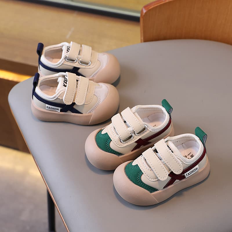 Spring and Autumn Baby Boy Shoes Soft Sole Infant Walking Shoes Toddler Boys Sneakers Girls Canvas Shoes Leather Casual Shoes