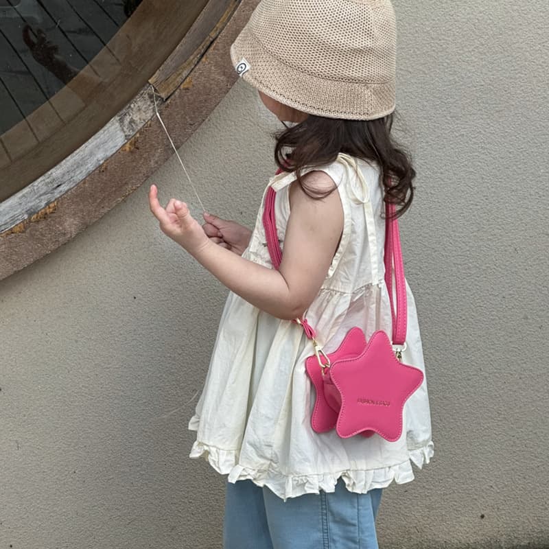 New Children's Bag Candy Color Star Girl Handbag Cute Girl Pentagon Star Crossbody Bag Lipstick Coin Purse