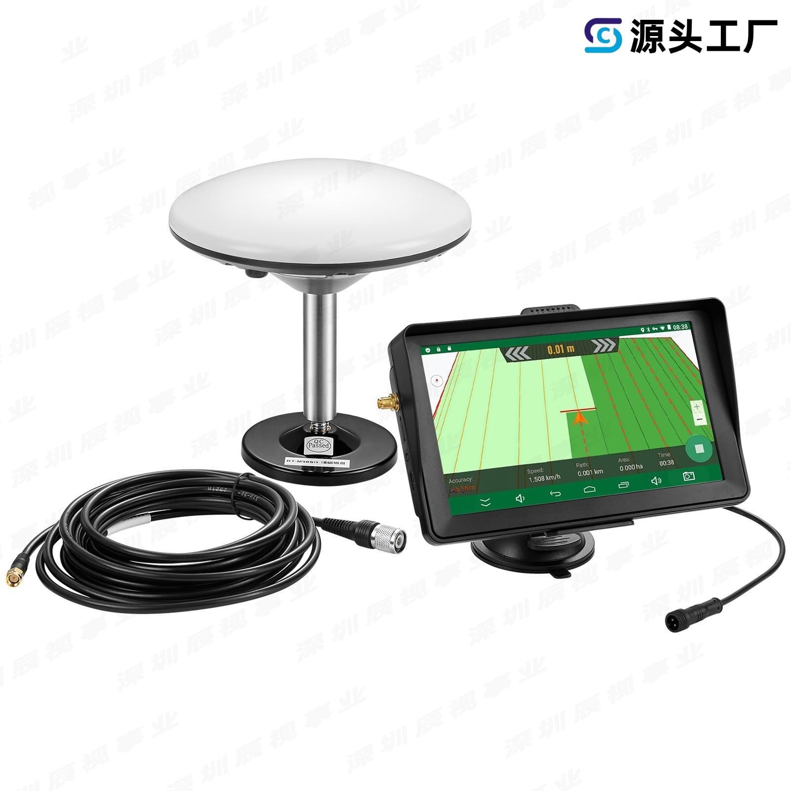 Tractor GPS Navigator for Precision Agriculture, 7 Inches