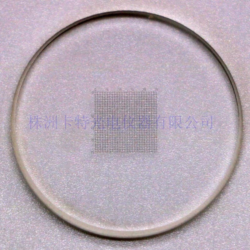 Carter's photoelectric microscope eyepiece, objective lens, stage lens, 0.2*0.2 grid ruler (customizable).