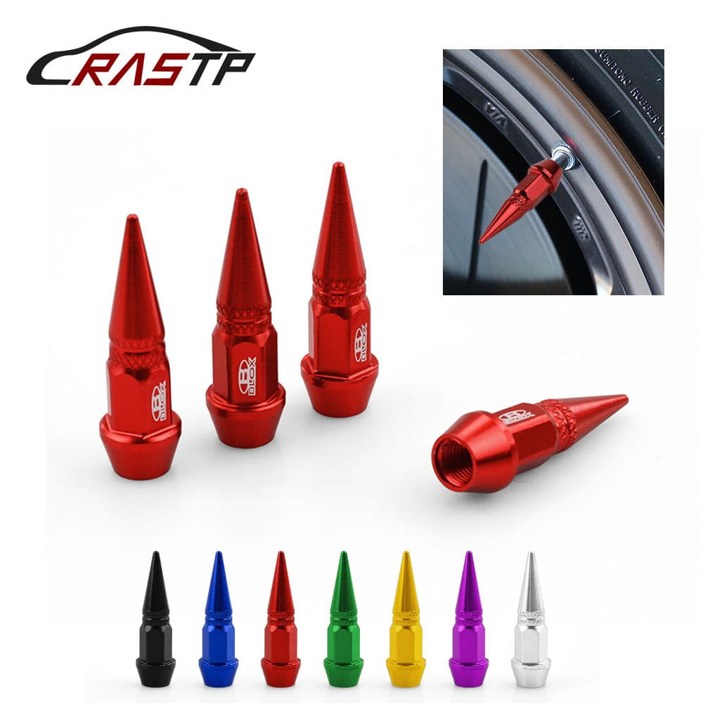 Cross-border Custom Bullet Valve Stem Caps Valve Caps for Bicycle Motorcycle Car Modification Accessories Valve Stems