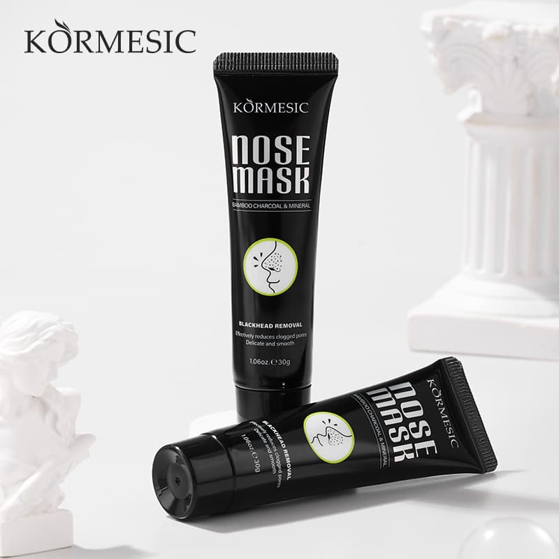 KORMESIC Bamboo Charcoal Nasal Membrane Peel-Off Mask for Blackheads and Whiteheads