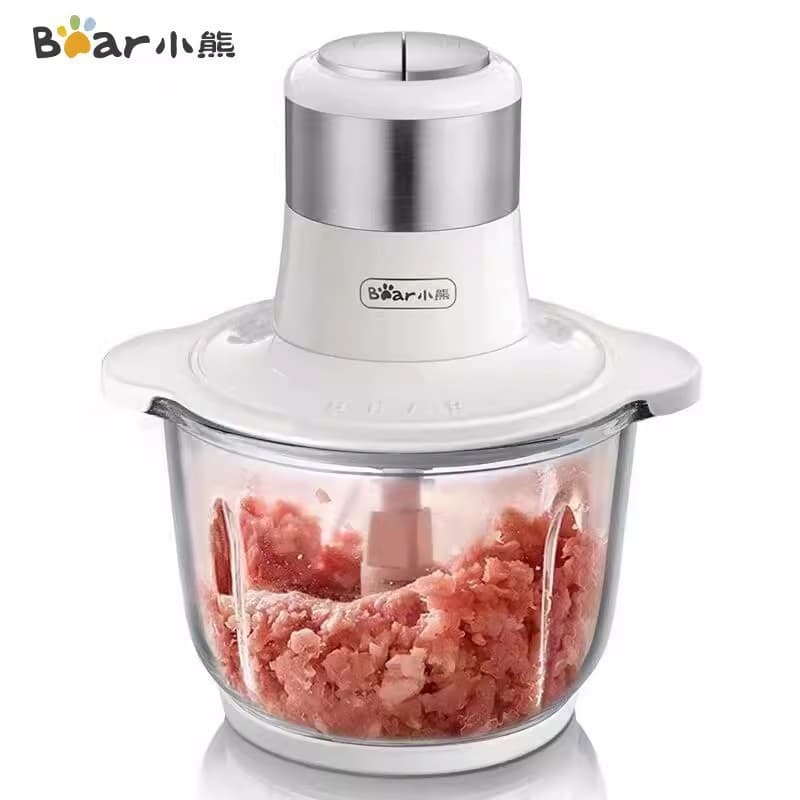 Little Bear QSJ-C03A1 Meat Grinder, Multifunctional Kitchen Mixer, Mince, Chili Pepper Crusher, Small Meat Grinder