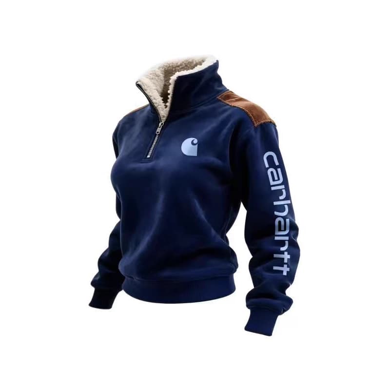2025 Cross-Border Hit European Size Fleece Hoodie, New Sport Top, Niche North American Zipper Letter 3D Print