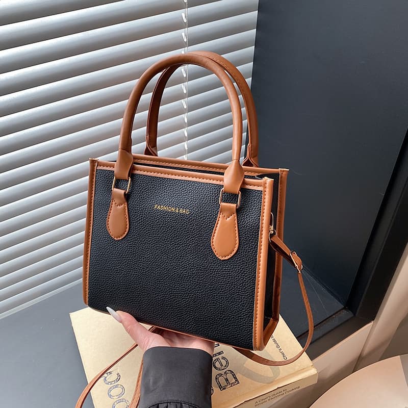 High-End Simple Texture Large Capacity 2025 New Trendy Single Shoulder Versatile Crossbody Bag Portable Commuter Bag