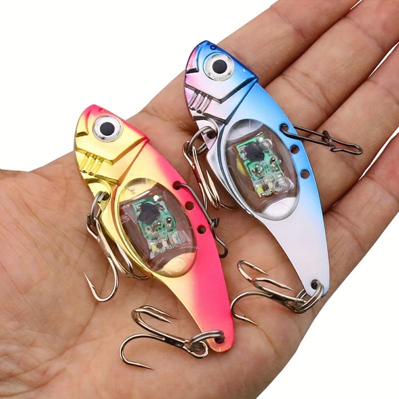 2026 New Model Cross-border Dropshipping Vibrating Fishing Lure Aluminum Alloy USB-powered