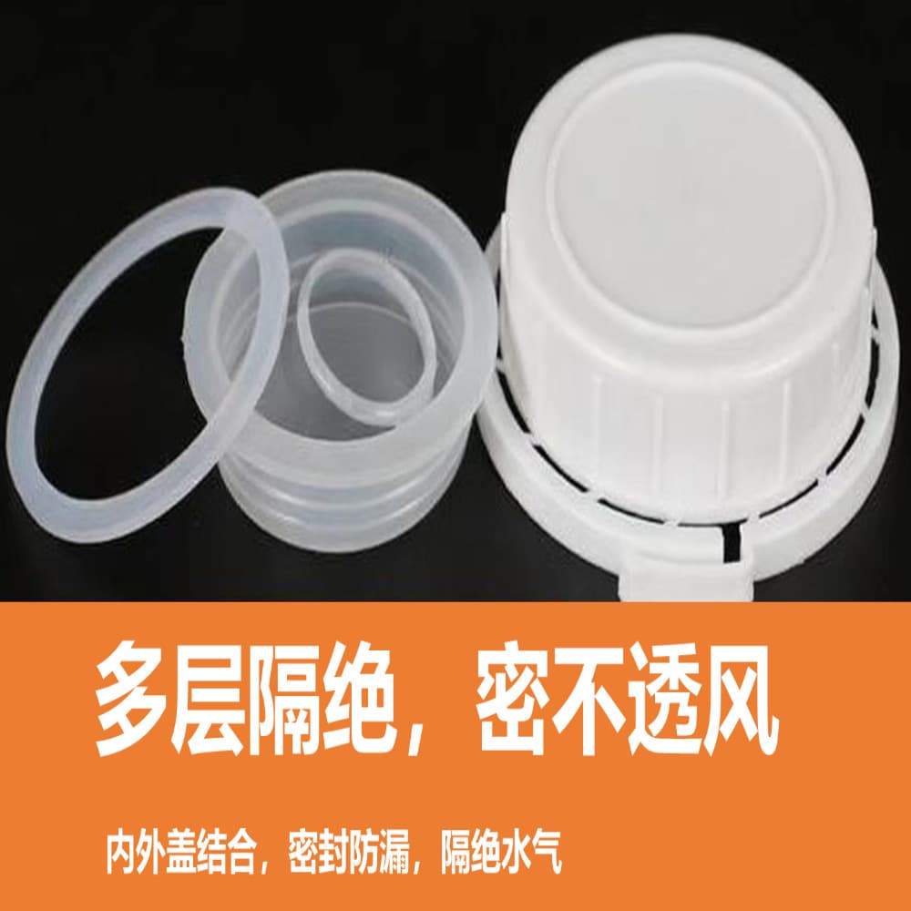 45mm and 80mm Caps Compatible with Aluminum Bottles and Cans, 6L, 12L, 30L, and 50-500ml for Chemical and Essential Oil Sealed Storage