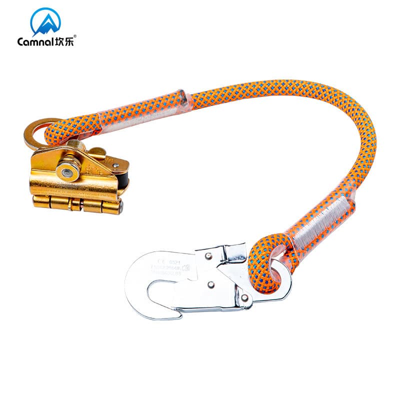 Kanle high-altitude safety industrial self-locking device rope fall arrester, rope lock for exterior wall installation, automatic rope grabber