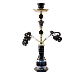 New Cross-Border Factory Stock Foreign Trade Medium Double-Hose Four-Hose Arab Hookah for Bar KTV
