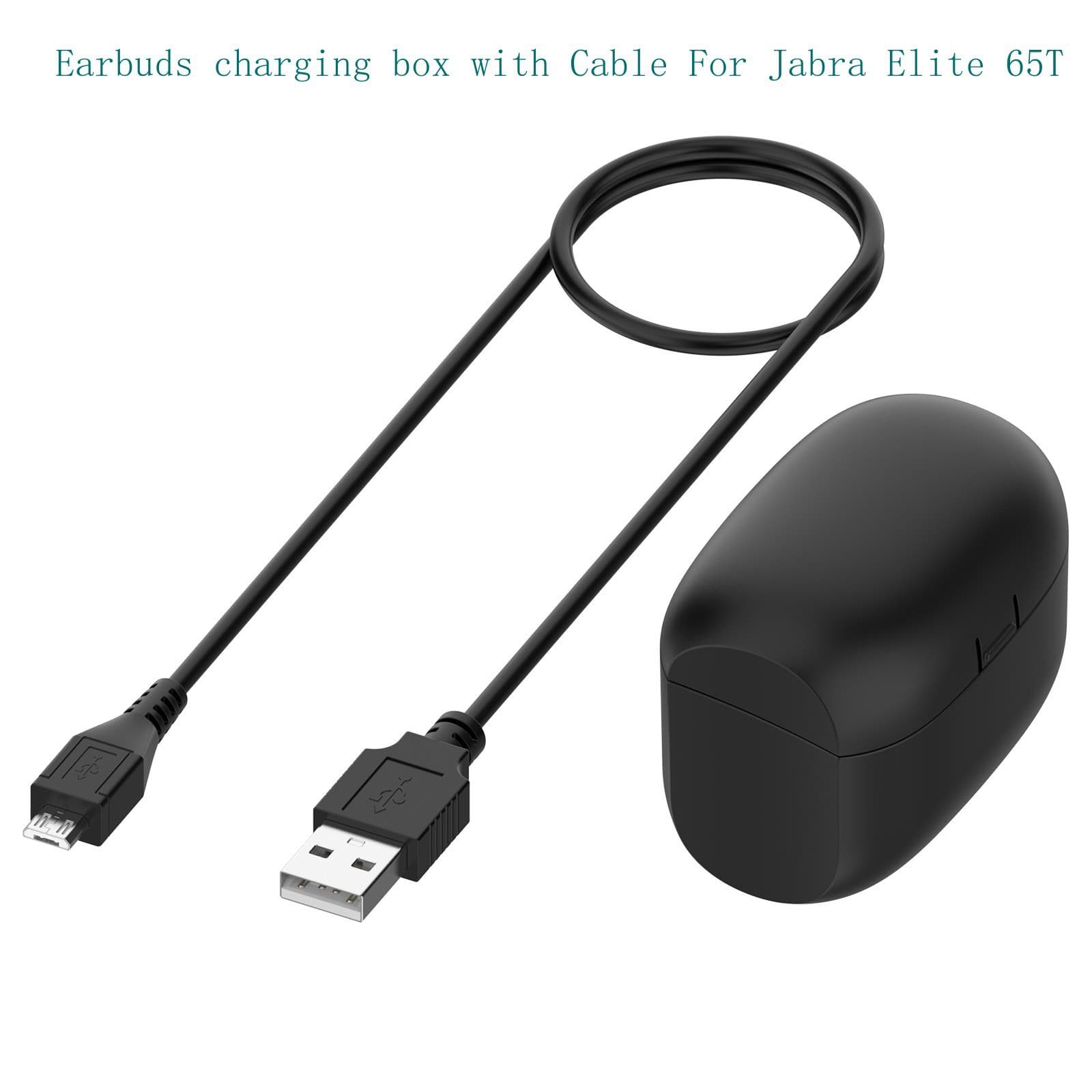 Bluetooth Headphone Charging Case Compatible with Jabra Elite 65t 75t 85t Charging Case Elite10