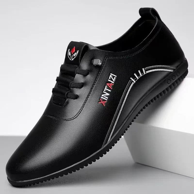 Men's Business Leather Shoes 2025 Autumn Spring New Arrival, Soft Sole Business Casual Shoes, Slip-on Loafers