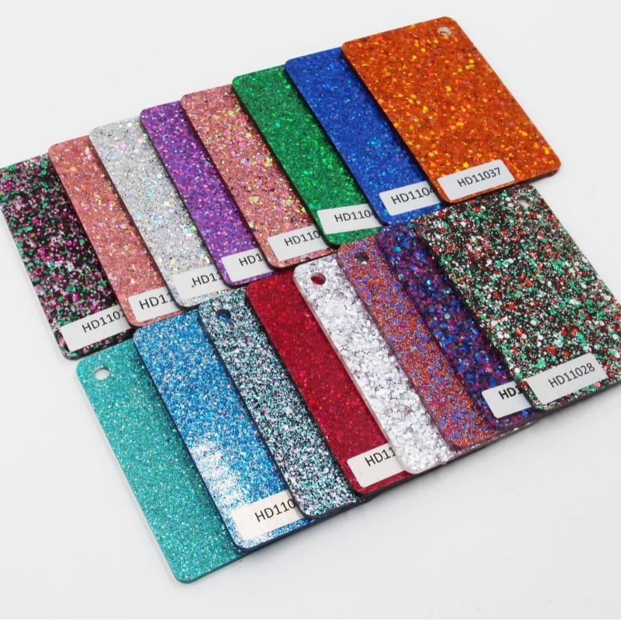Onion powder acrylic plate laser cutting processing multi-color onion decorative acrylic plate light transmission