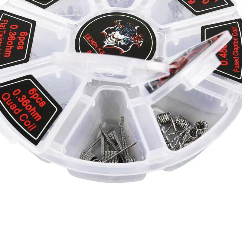 Ghost Head 8-in-1 heating wire, fancy wire, 8in1 resistance wire DIY finished wire, suitable for RDA RDTA.
