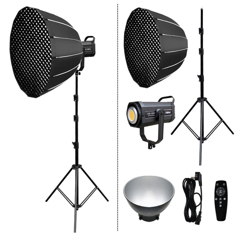 300-watt two-color solar lamp, live broadcast room fill light, anchor special photography light, indoor photo lighting light