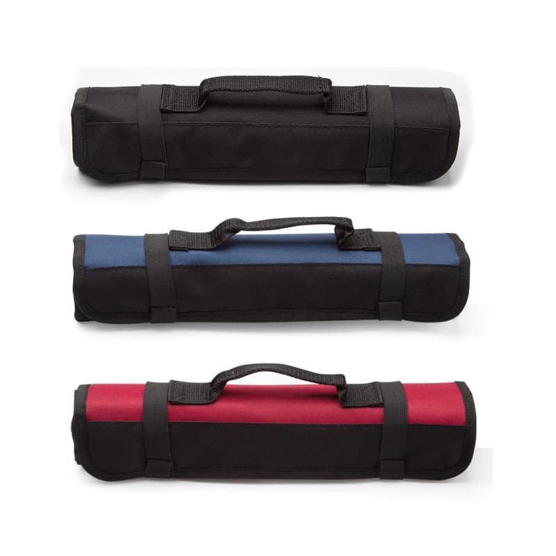 Multi-functional Portable Tool Bag Wear-resistant Oxford Cloth Tool Storage Roll-up Bag for Home Appliance Hardware Storage Wrench Insert Pockets