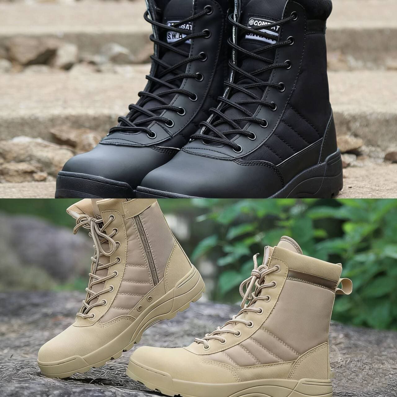 Children's Combat Boots Summer Parent-Child High-Top Military Boots Marten Boots Special Forces Spring Men's Combat Boots Summer Camp CS Boots