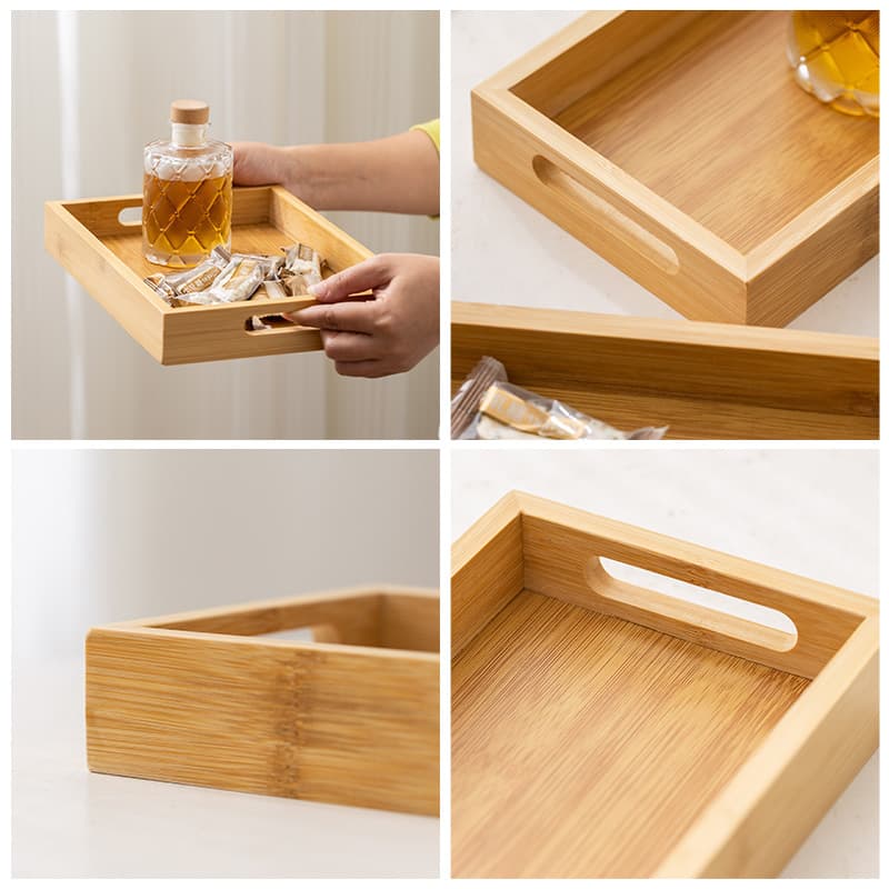26*20*6 Three-plus-one Style Bamboo Box
