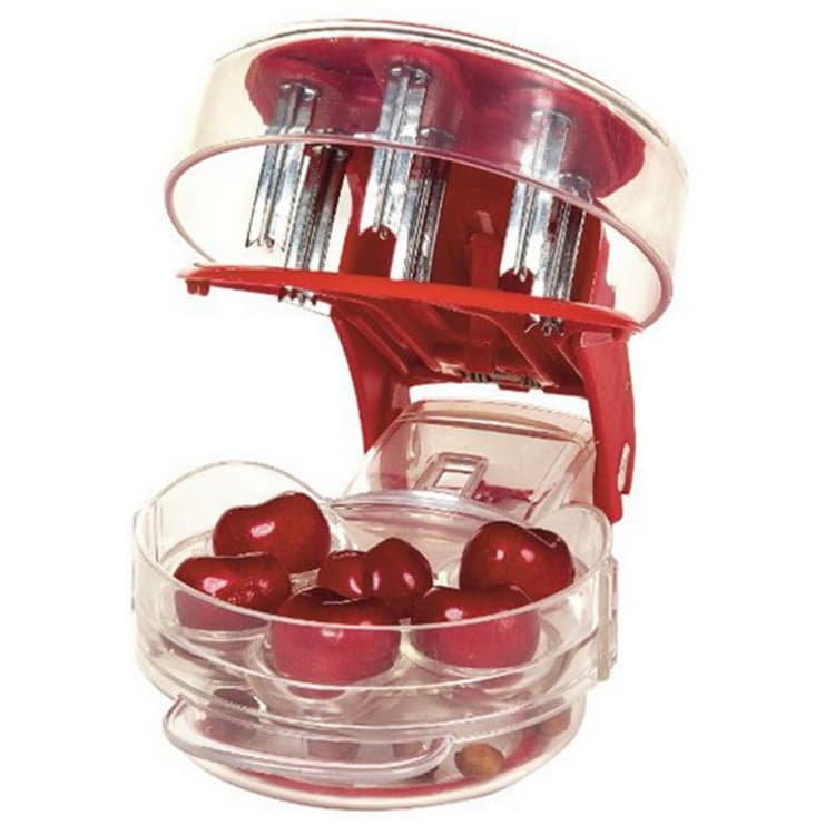 Kitchen Cherry Seed Remover Tool - Easy To Use Fruit Pitter For Removing Cherry Seeds Fast Efficiently