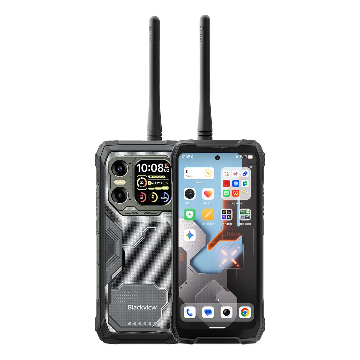 New Blackview XPLORE 1 Walkie Talkie Rugged Phone Delivered in Hong Kong