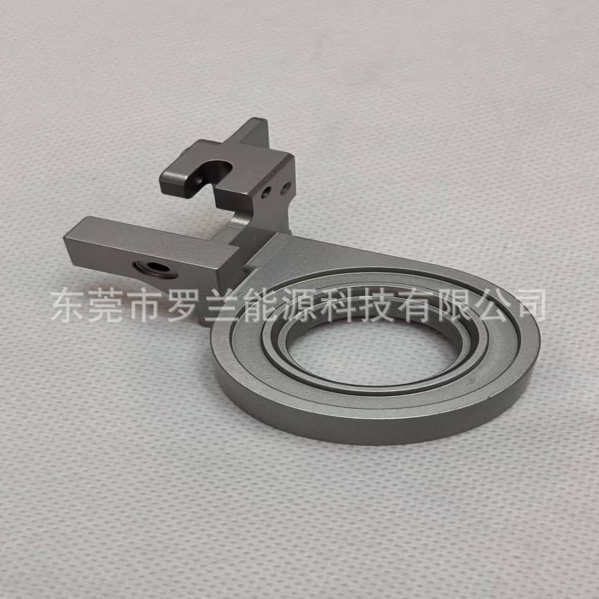High-Precision Machining of AL7075-T6 Insert-Type Fixing Ring Mechanical Components, Custom Small Parts from Drawings