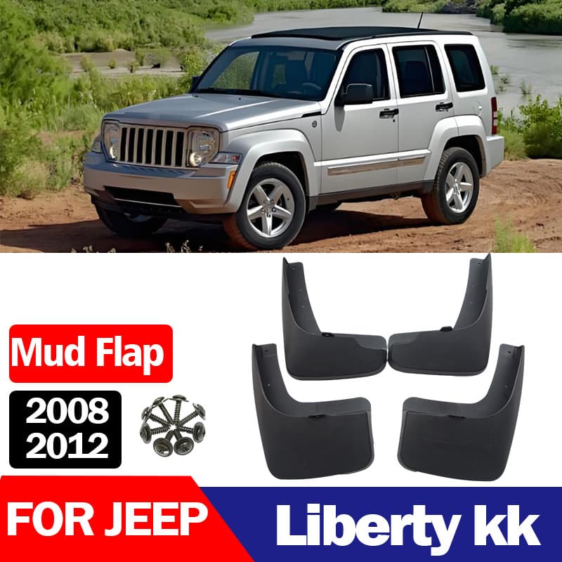 Fits Jeep Liberty Fender Flares Mud Flaps Splash Guards Auto Parts 08-12