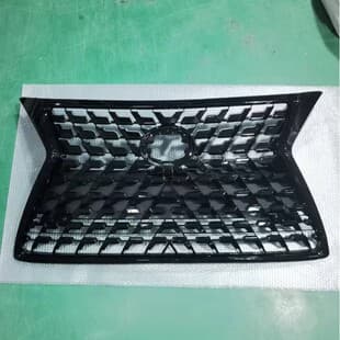 Upgrade Full Set Piano Black Grille Assembly for 2014-2022 Lexus GX460