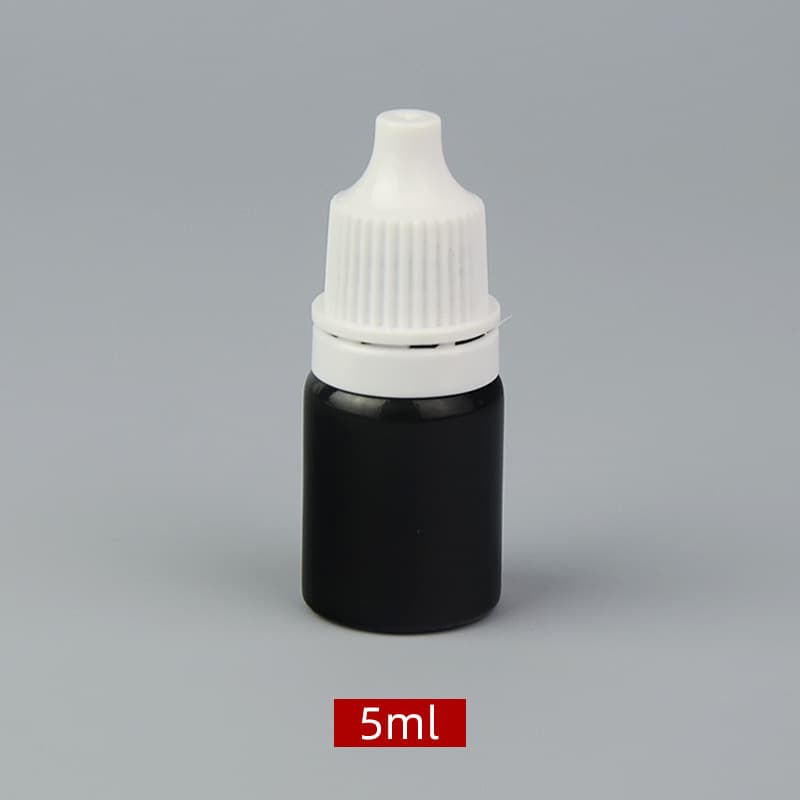 2ml 3ml 5ml 8ml 10ml 15ml 20ml 30ml 50ml 100ml Transparent Dropper Bottle White Black Plastic Dropper Bottle