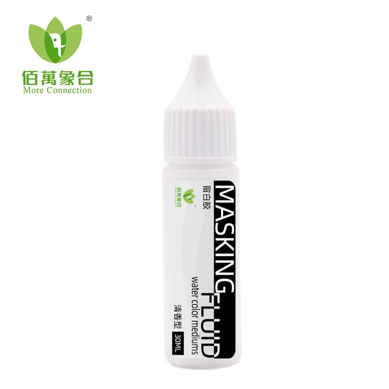 Elephant brand manufacturer's paper masking fluid, watercolor medium, wholesale small-pack odorless masking liquid.