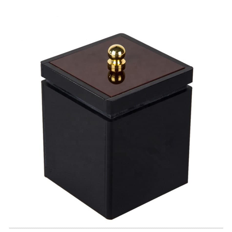 Acrylic Hotel Supplies Custom Storage Box Display Cup Holder Toothbrush Wash Disposable Toothbrush Organizer