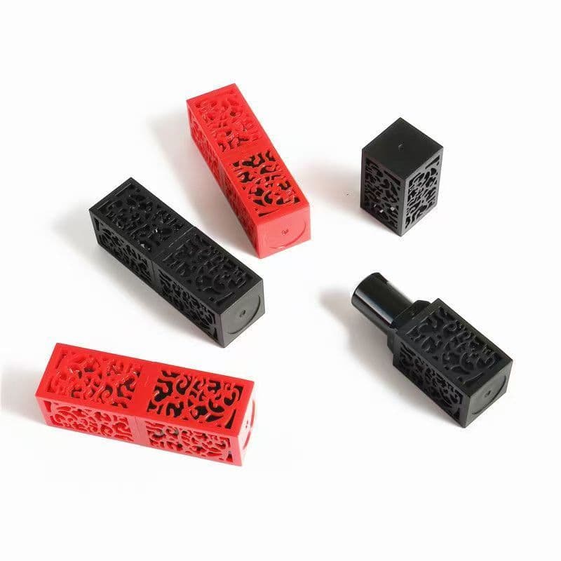 Spot wholesale hollow lipstick tube packaging material handmade DIY lipstick tube retro air tube diameter 12.1mm