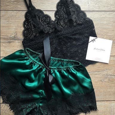 408 Sexy Lingerie European and American Export Amazon Best-Selling Sleepwear Lace Nightgown Lingerie Sleep Dress eBay