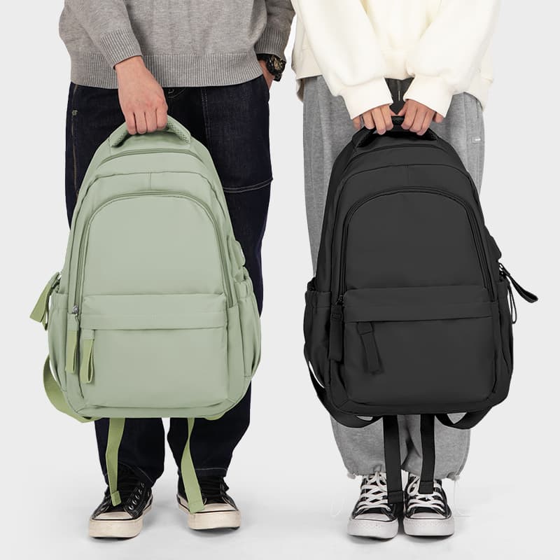 New Student Backpack for Girls Korean Japanese Style Printed Laptop Daypack Boys Large Capacity Outdoor Casual School Bag