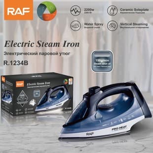 RAF Cross-Border EU/US Standard Household Steam Iron Handheld Hanging Corded Dry/Wet 2200W