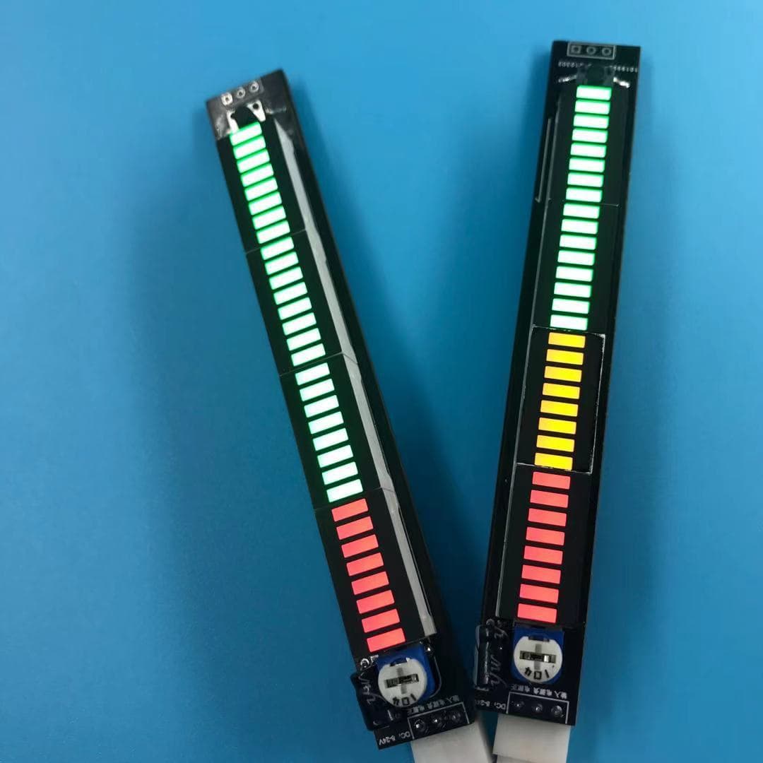 DIY Audio Amplifier Rhythm Light Level Indicator Music Spectrum LED Volume Display
